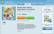 Purple Santa? Great kids book app online or through ITunes- Santa's Zany Wacky Night Before Christmas