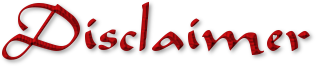 Disclaimer