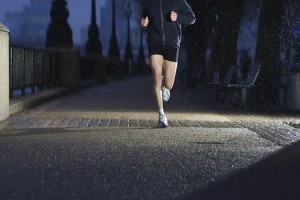 running after dark