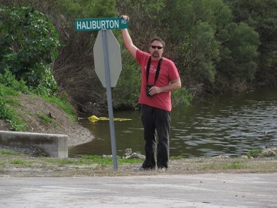 Halliburton (misspelled).