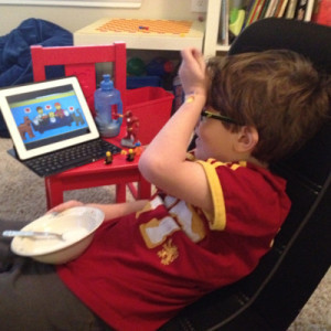 Step nine, eat a complete breakfast with all the special people in your life.