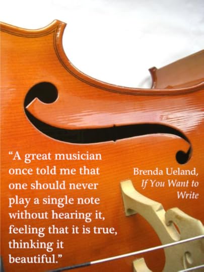 Brenda - A great musician once told me