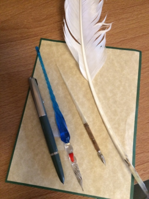 The hardest part was picking which pen to write with.