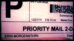Mail from Erin Morgenstern