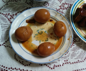 soy sauce eggs