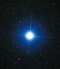 The Star of Isis is at its highest point in the night sky right now