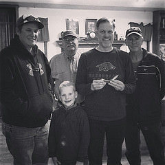 Oddly enough, I won the Hunter Family Pool Tourney and now have a Winchester pocket knife for bragging rights. #NobleChristmas