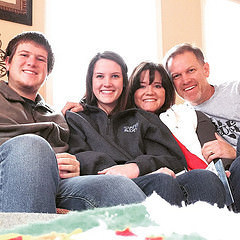 Merry-Christmas-Eve-and-Happy-birthday-family shot