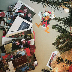 Love our Christmas card wall... So fun to hear from folks this time of year
