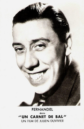 Fernandel in Un Carnet de Bal (1937)