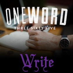 OneWord365 2015: WRITE