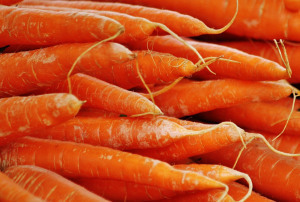 carrots, one pound less, 