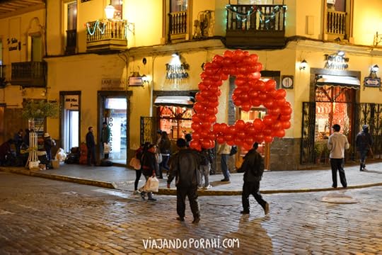 Un corazón por las calles de Cusco