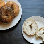 2015 Winter Pantry Challenge, Day Two - Our second day of the challenge included bagels for a second breakfast turned lunch.