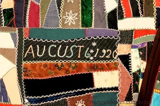 Today's Crazy Quilting with your Embroidery Machine as seen on Sewing With Nancy Zieman