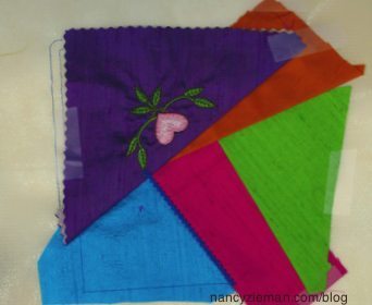 Today's Crazy Quilting with Your Embroidery Machine as seen on Sewing With Nancy Zieman and Eileen Roche