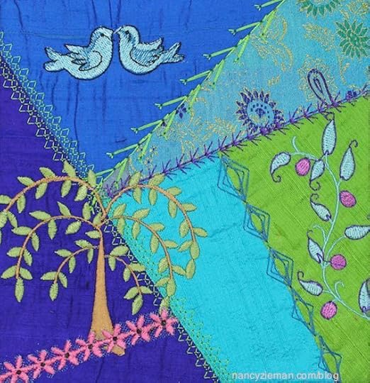 Today's Crazy Quilting with Your Embroidery Machine as seen on Sewing With Nancy Zieman and Eileen Roche