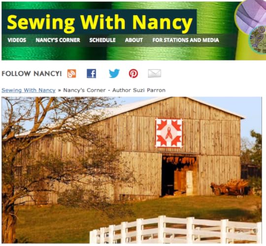 Barn Quilts as seen on Sewing WIth Nancy Zieman