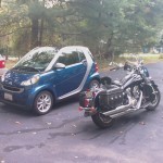 I finally traded Old Blue in for a Smart Car.