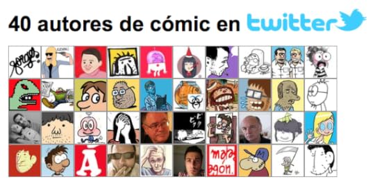 Autores de cómics en Twitter.