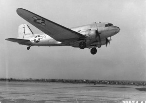 C-47 in flight