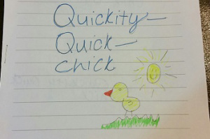 The Quickity Quick Chick, 2014 First Edition