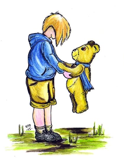 A Teddy Bear and his Boy by Nick Davis