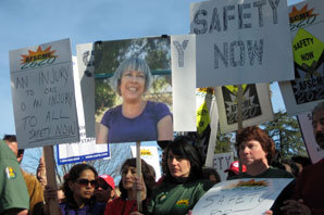 psychiatric technician Donna Gross and the beating of rehabilitation therapist George Anderson 