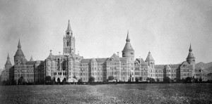 One of the first buildings at Napa State, since demolished.