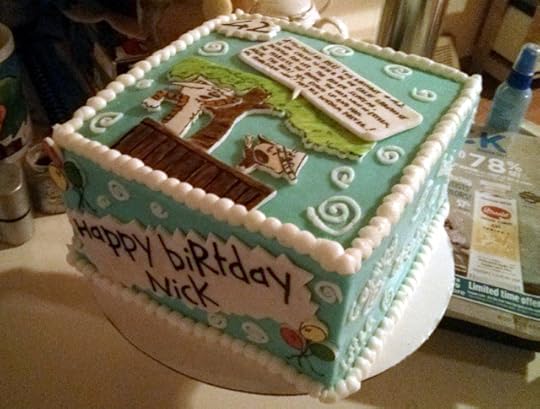 Calvin and Hobbes Birthday Cake by the Sweetsfairy
