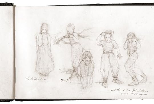 Sketchbook page, Terri Windling