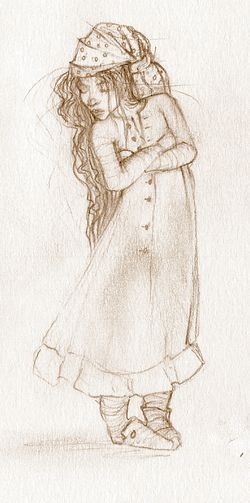 sketch, Terri Windling