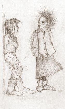 sketch, Terri Windling