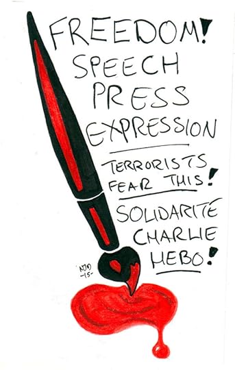 My original Charlie Hebo reply to the Terrorists