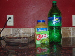 green gelatin recipe ingredients