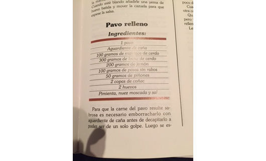 Pavo relleno