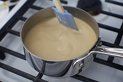 bring to a gentle simmer