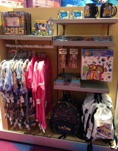 Large displays of 2015 merchandise are popping up everywhere. (Photo by Julia Mascardo)
