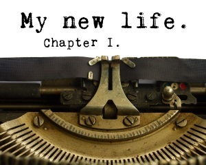 Happy new year typewriter