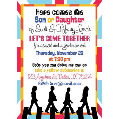 Beatles Gender Reveal