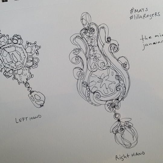Lilla Rogers drawing class, first week's mini #mats #lillarogers