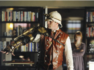 Nathan Fillion in Steampunk Garb