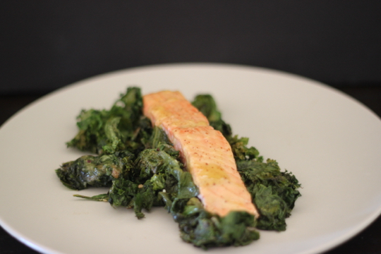 Salmon and Greens