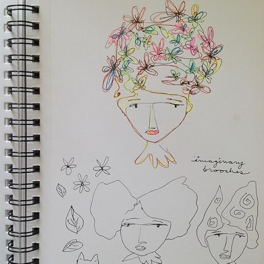 some more from my sketchbook #makeartthatsells #lillarogers #illustration #sketchbook #art #ink