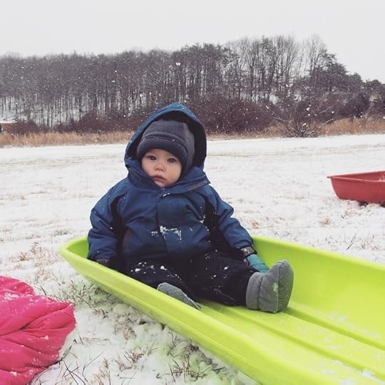 First time in the snow
