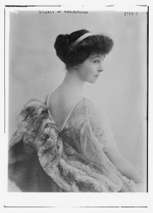 Duchess of Marlborough. Between 1910 and 1920. Prints and Photographs Division, Library of Congress.