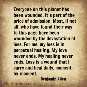 Much of Life Is a Healing Process