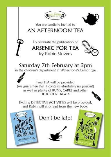 Arsenic for Tea launch invitation 2