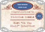 RRBC award for Best On The Shelf Interview