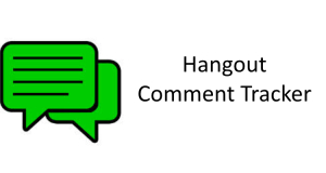 Hangout-Comment-Tracker